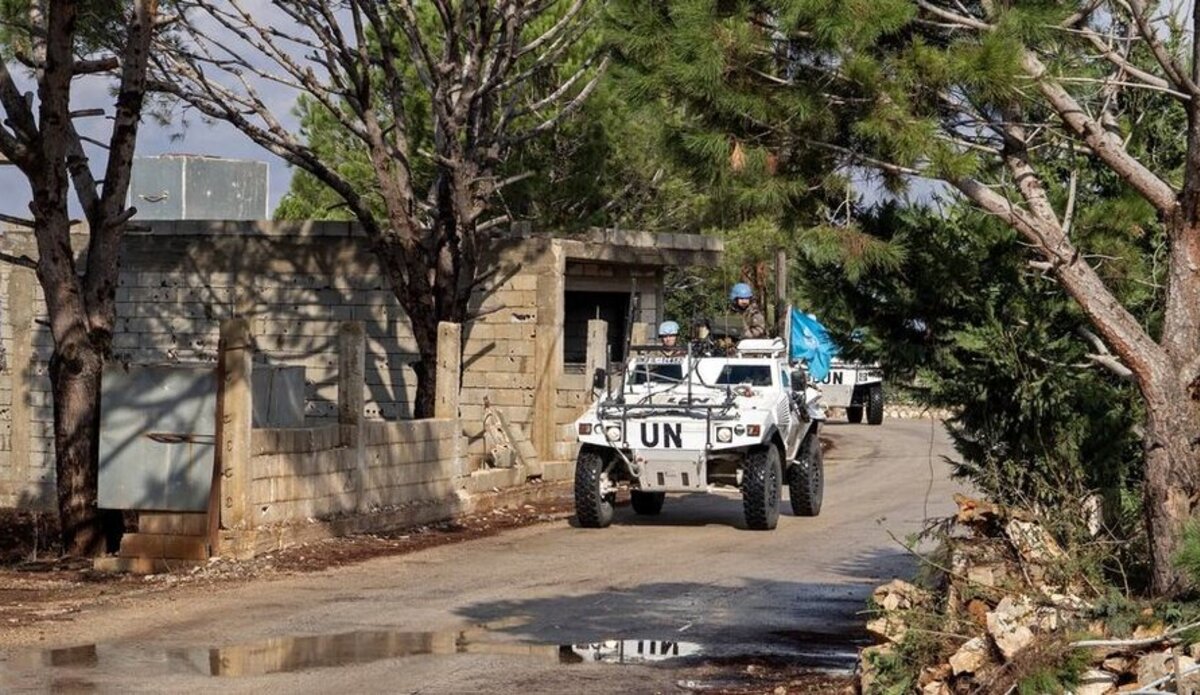UNIFIL peacekeepers on patrol in southern Lebanon