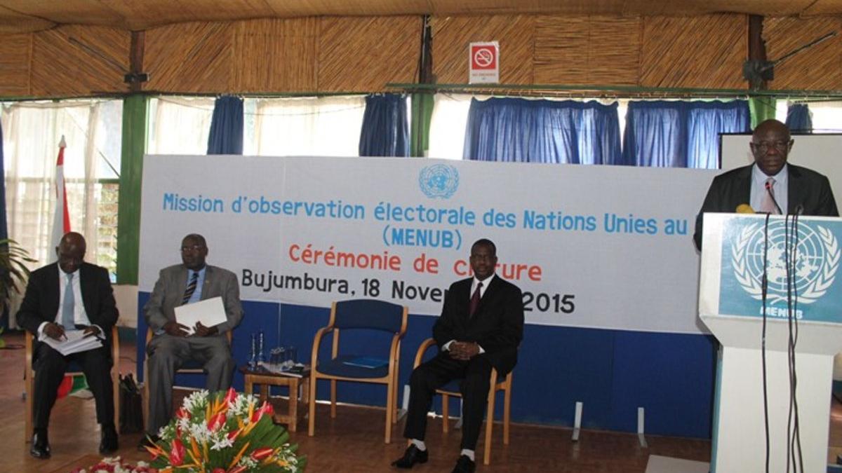 A photo taken at the MENUB closing ceremony.