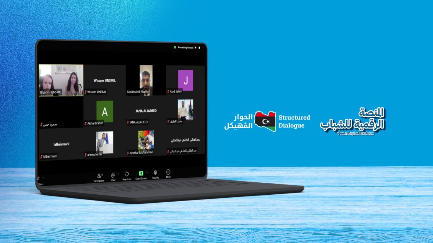 Screenshot graphic of the meeting