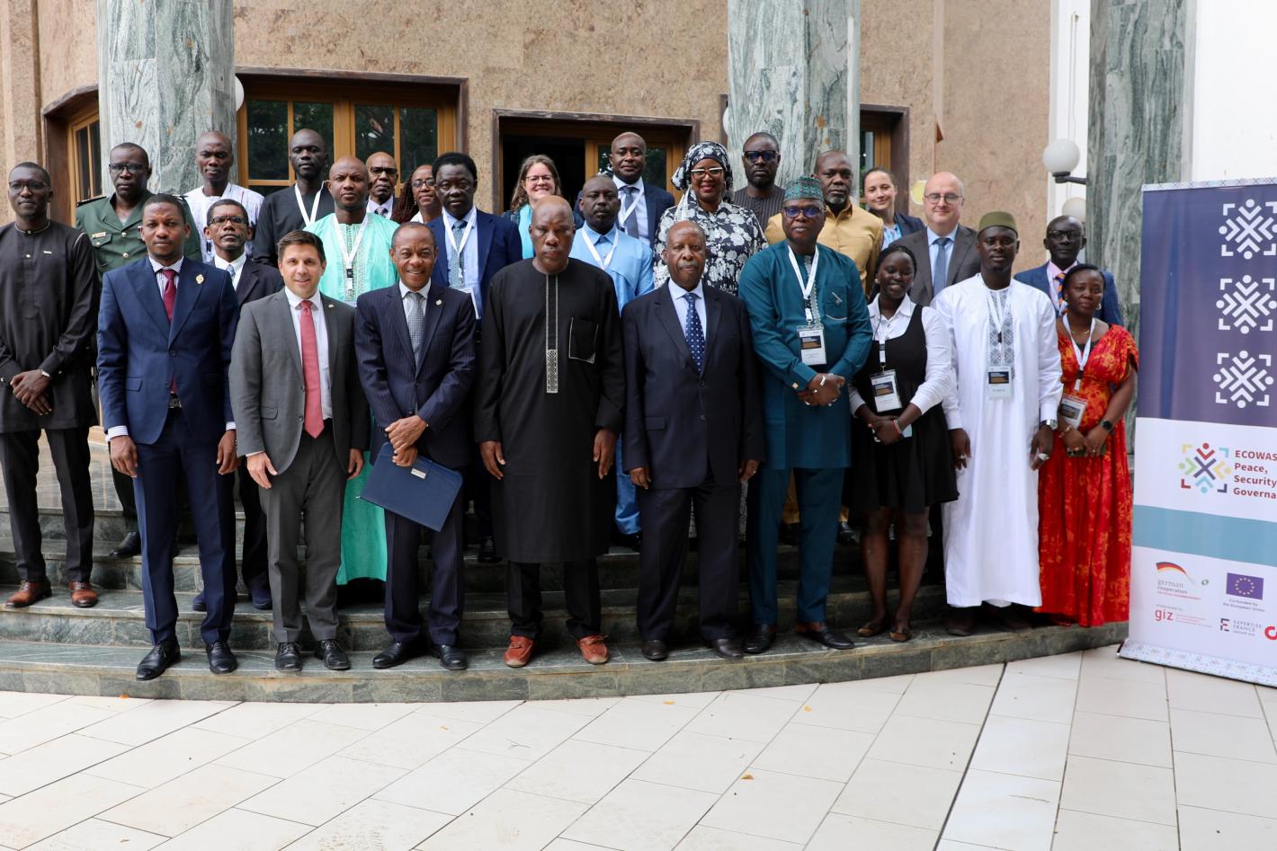 Group photo of the  high-level dialogue on security sector governance