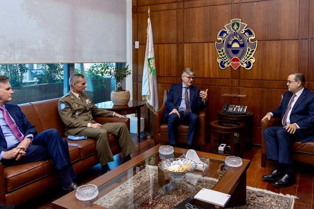 Jean-Pierre Lacroix meets with high-level representatives.