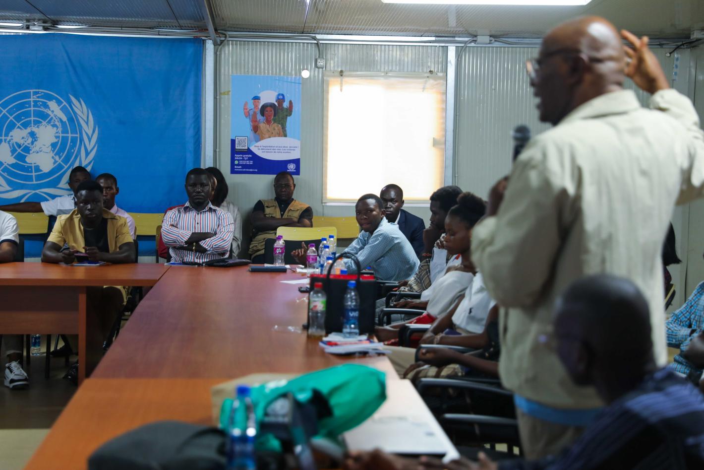 Between December 2025 and mid-January 2026, MONUSCO documented a significant decrease in serious violations of children's rights, while simultaneously intensifying its prevention efforts. Photo MONUSCO ©Didier Vignon Dossou-Gbakon