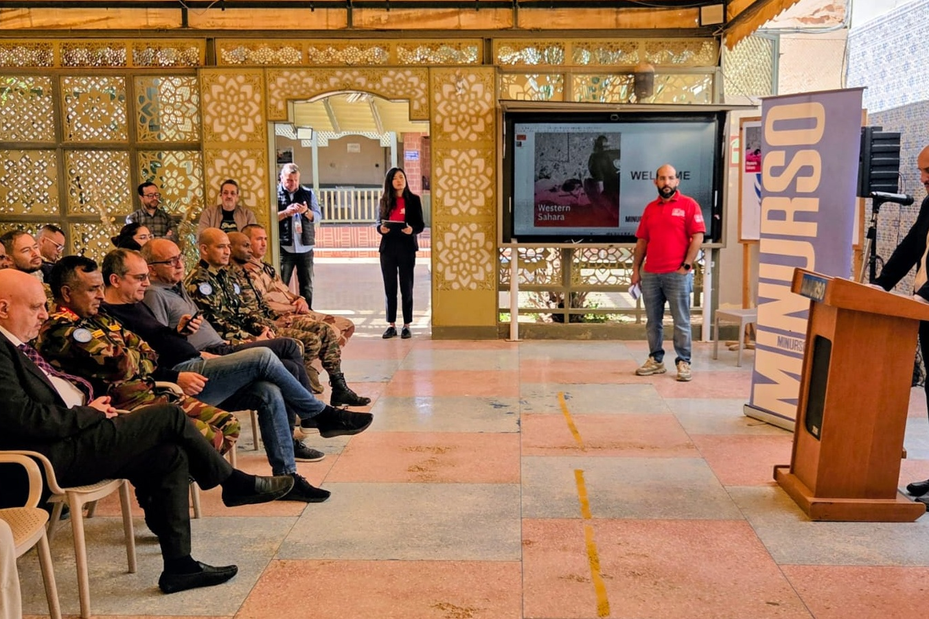 MINURSO COMMEMORATES THE INTERNATIONAL DAY FOR MINE AWARENESS AND ASSISTANCE IN MINE ACTION