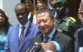 Visite de prise de contact de M. Huang Xia en République démocratique du Congo 